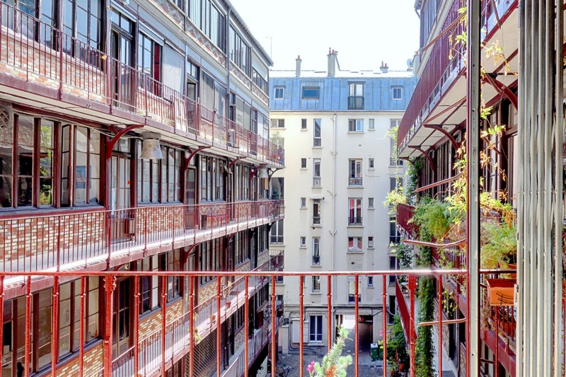 Paris 77 rue de Charonne, les ateliers réhabilités d'une ancienne