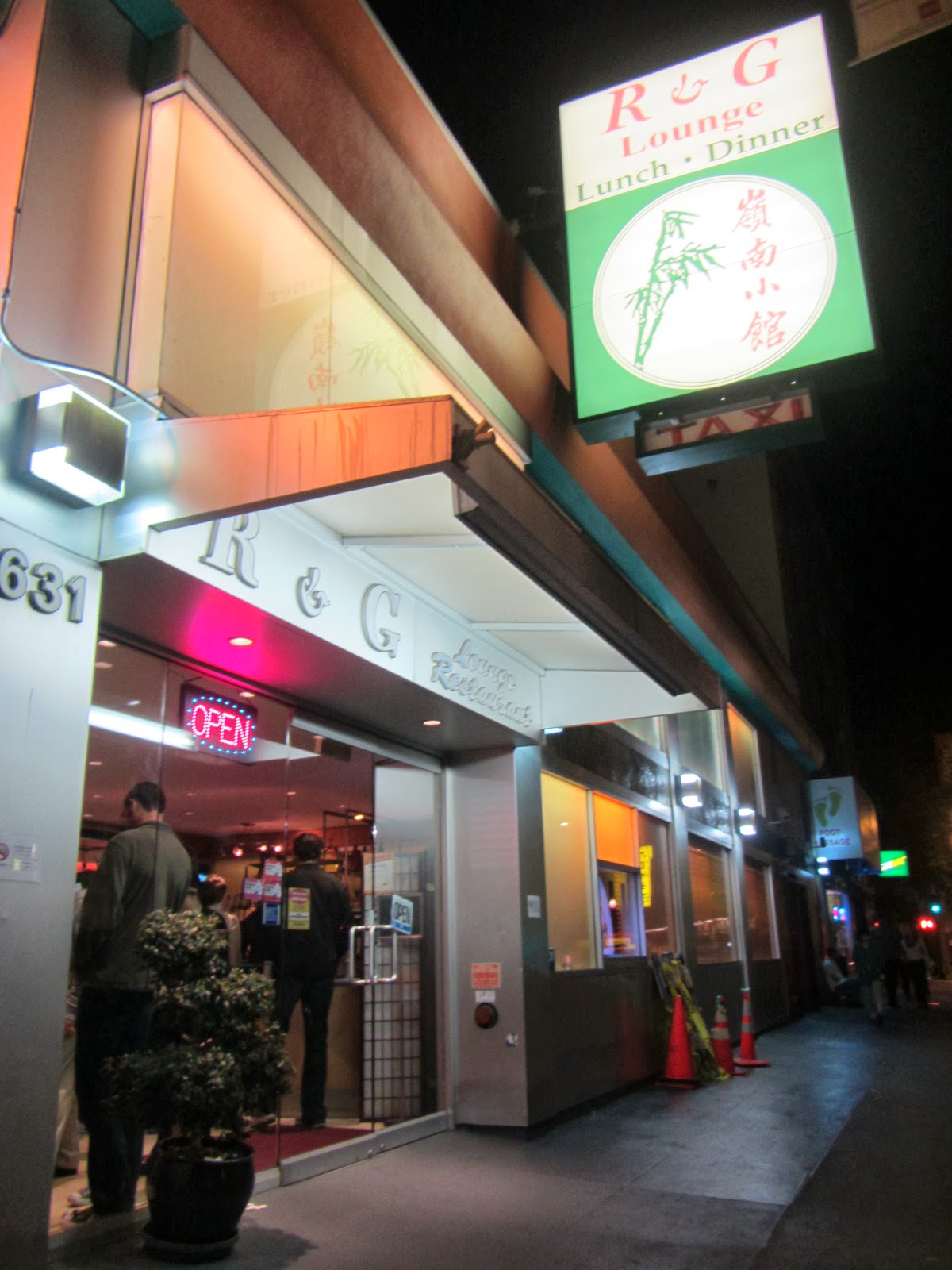 San Francisco R&G Lounge